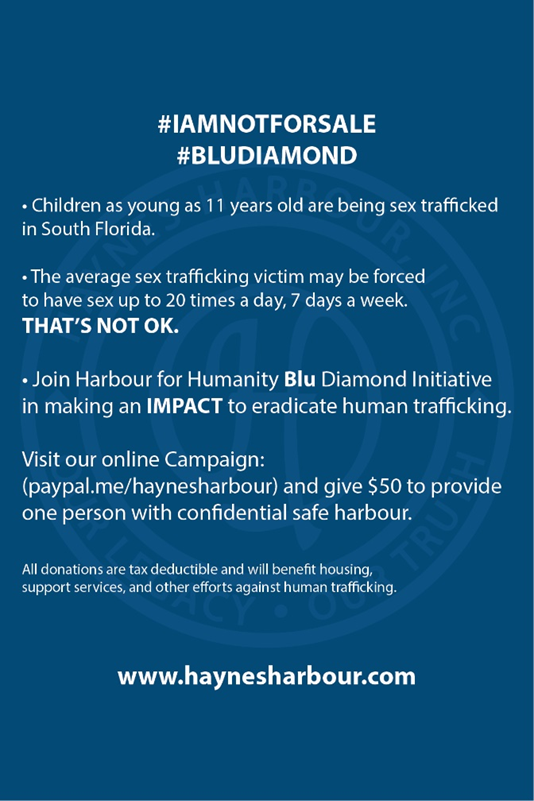 Haynes Harbour: Humanity Blu Diamond Initiative