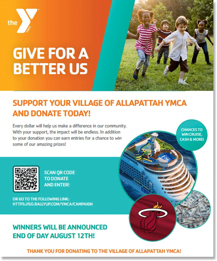Support Your Village of Allapattah YMCA and Donate Today!