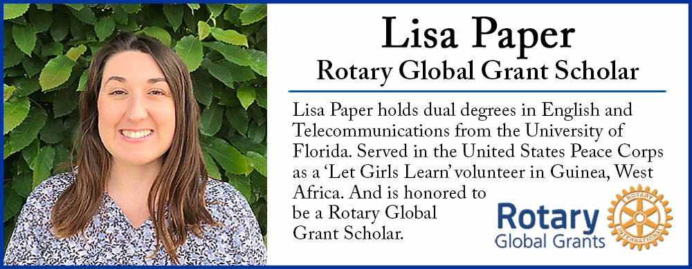 Terrance 'Bro Mac' McElroy Next Rotary Club Weekly Meeting