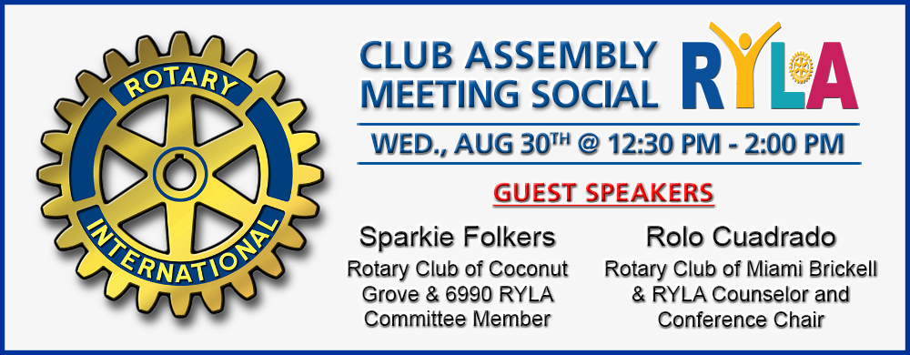 Guest Speakers: Sparkie Folkers & Rolo Cuadrado Guest Speakers: Sparkie Folkers & Rolo Cuadrado