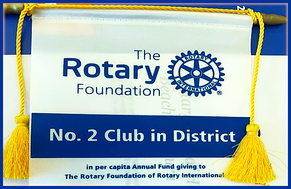 The Rotary Foundation - No. 2 Club in District